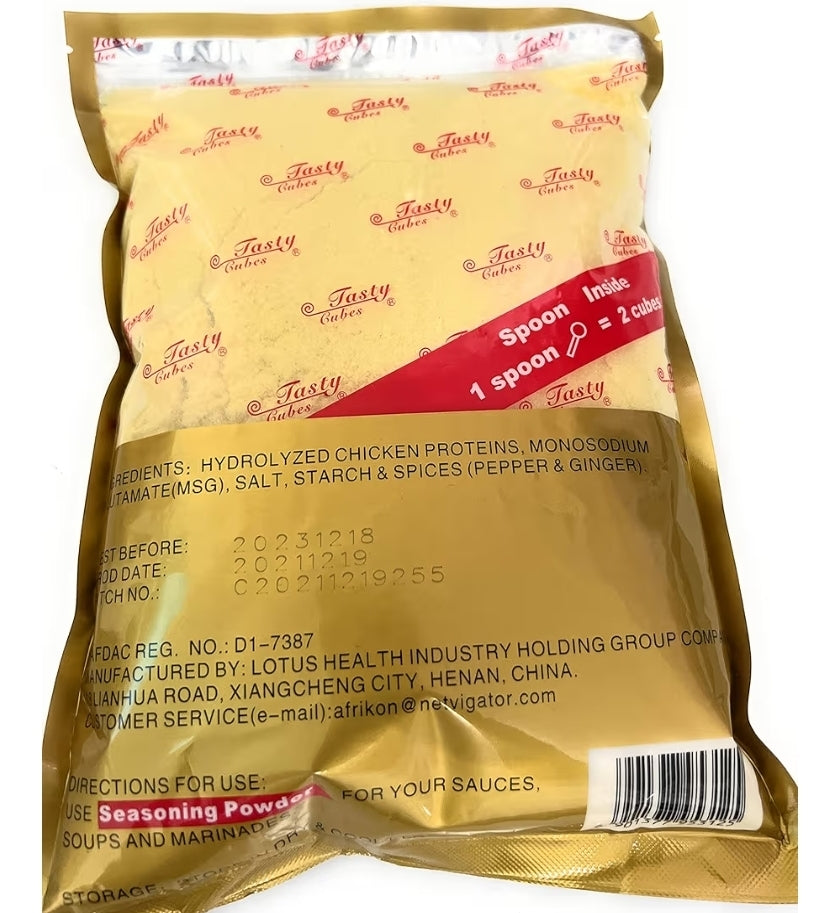 Tasty Cubes 1kg Chicken Seasoning Powder