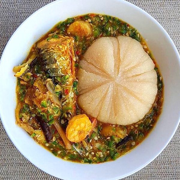 White ijebu garri