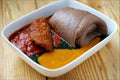Yam flour Elubo( Isu Dudu)