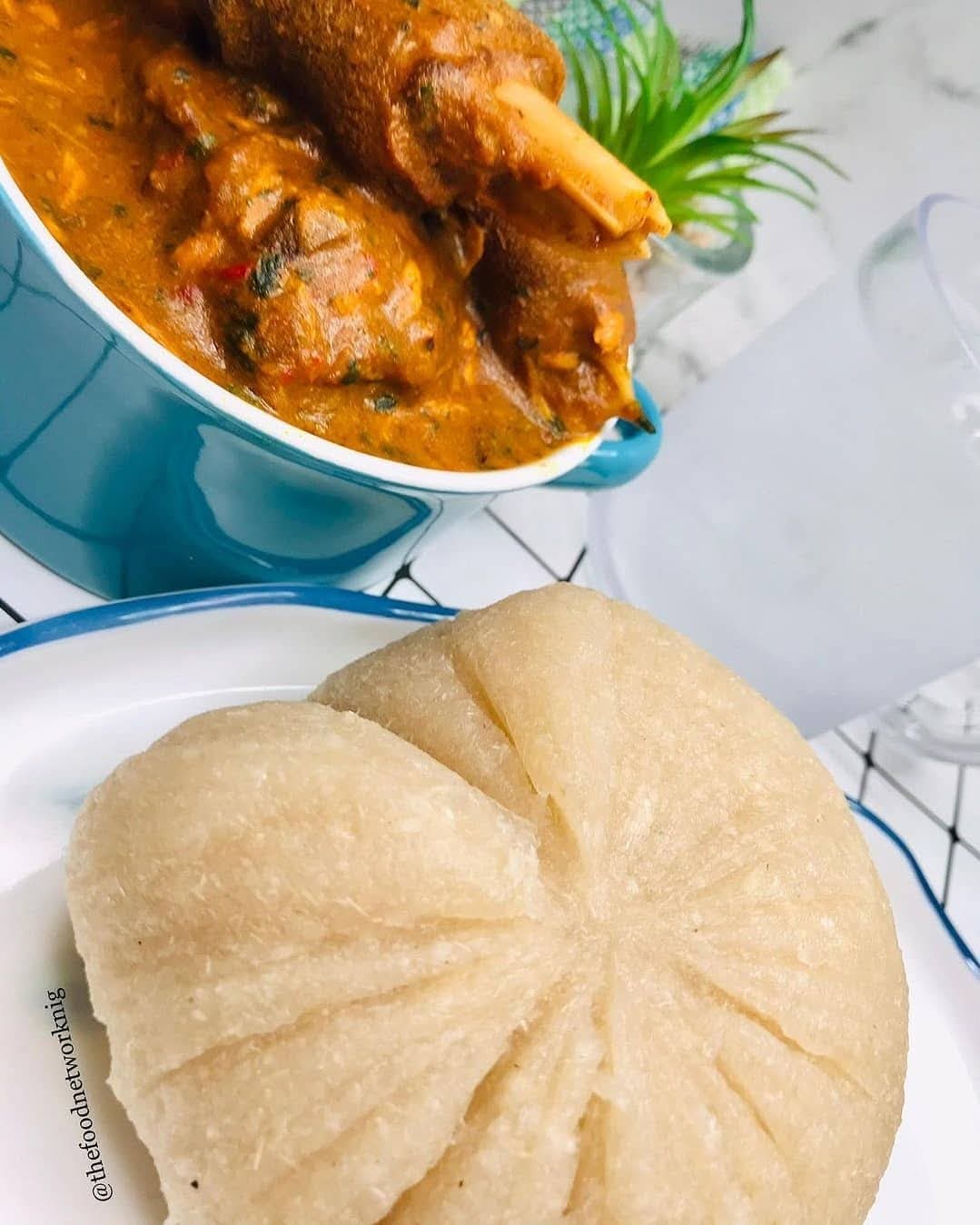 White ijebu garri